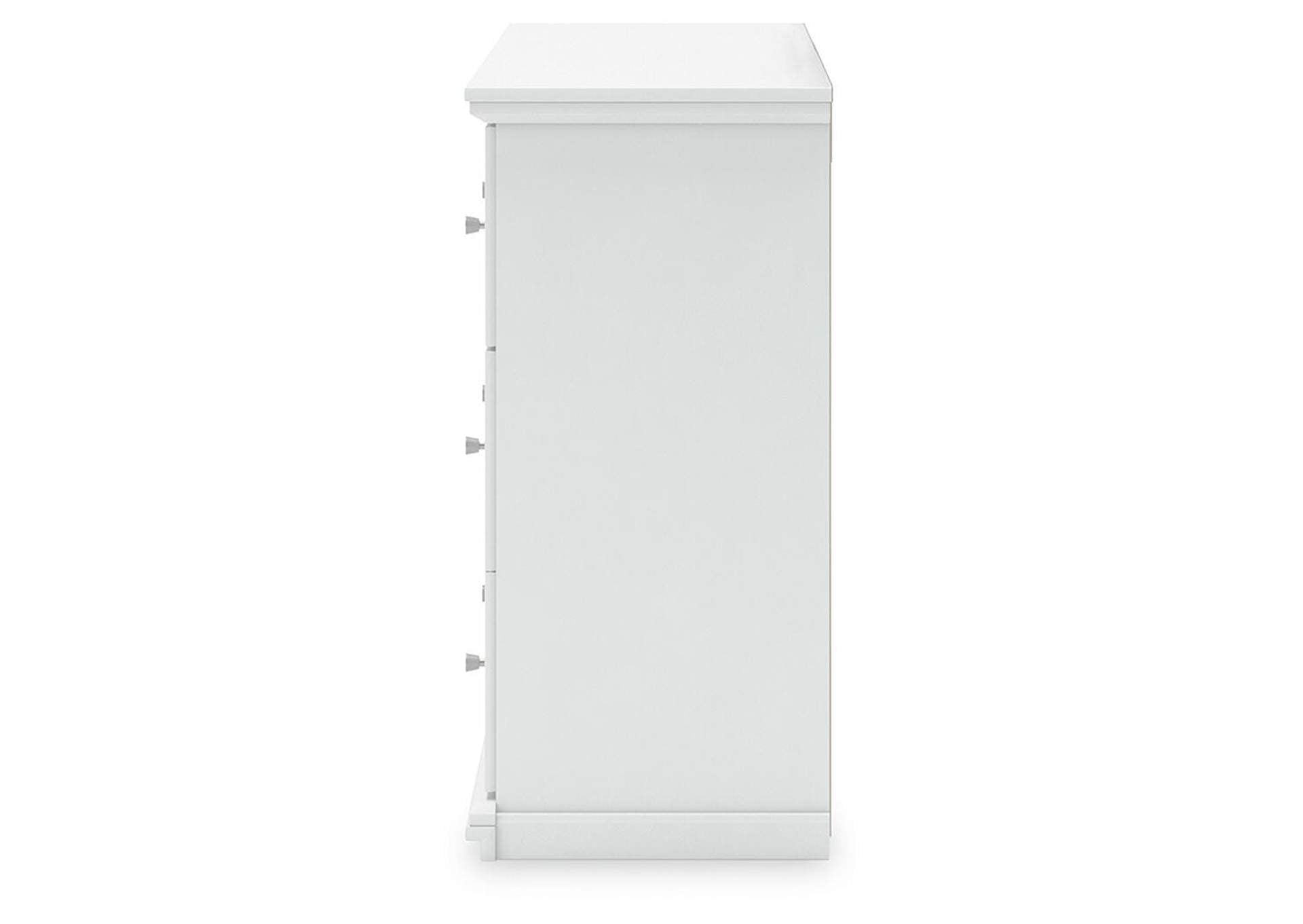 Bostwick Shoals Twin Panel Bed and Dresser side view