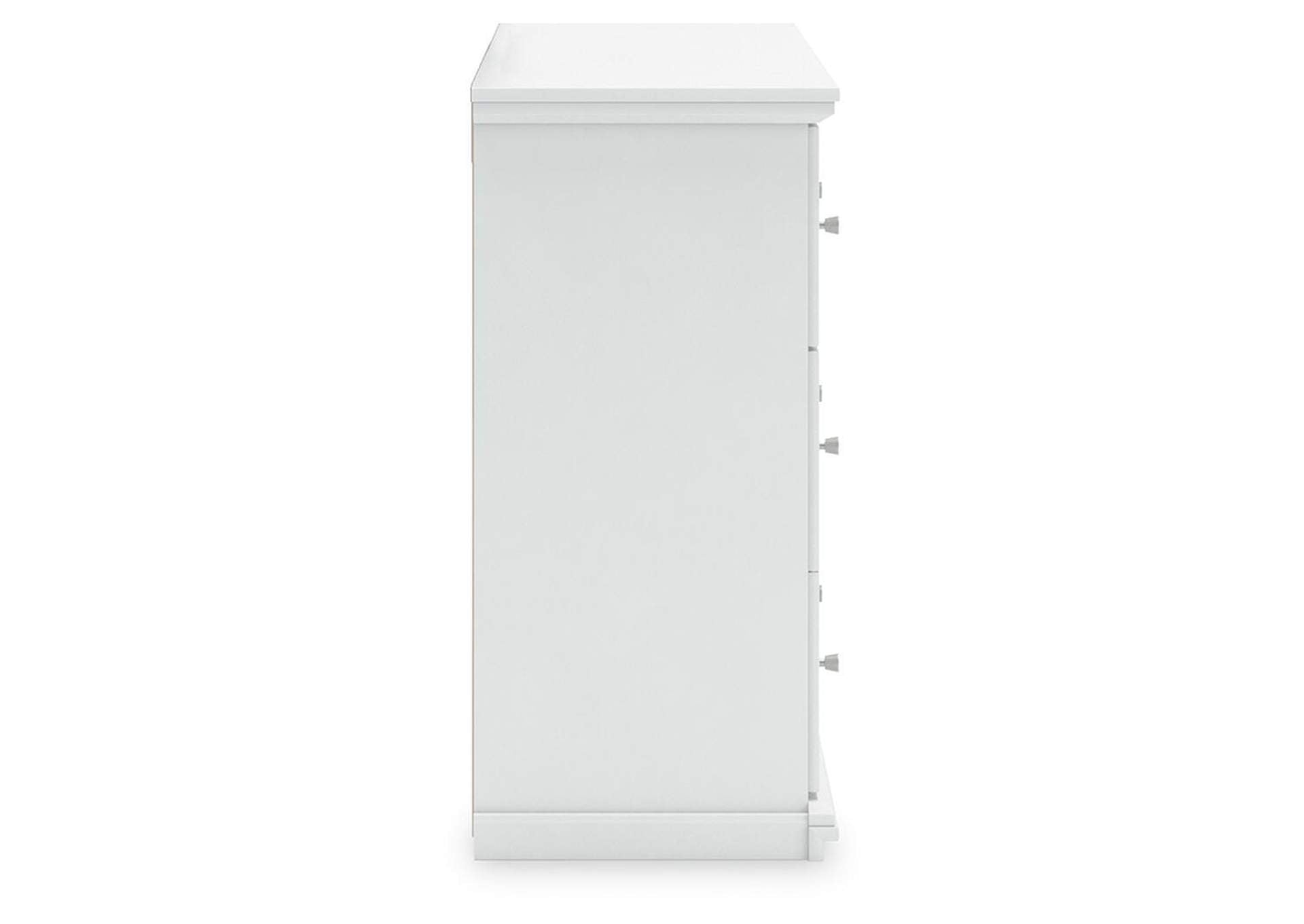 Bostwick Shoals Twin Panel Bed and Dresser side view