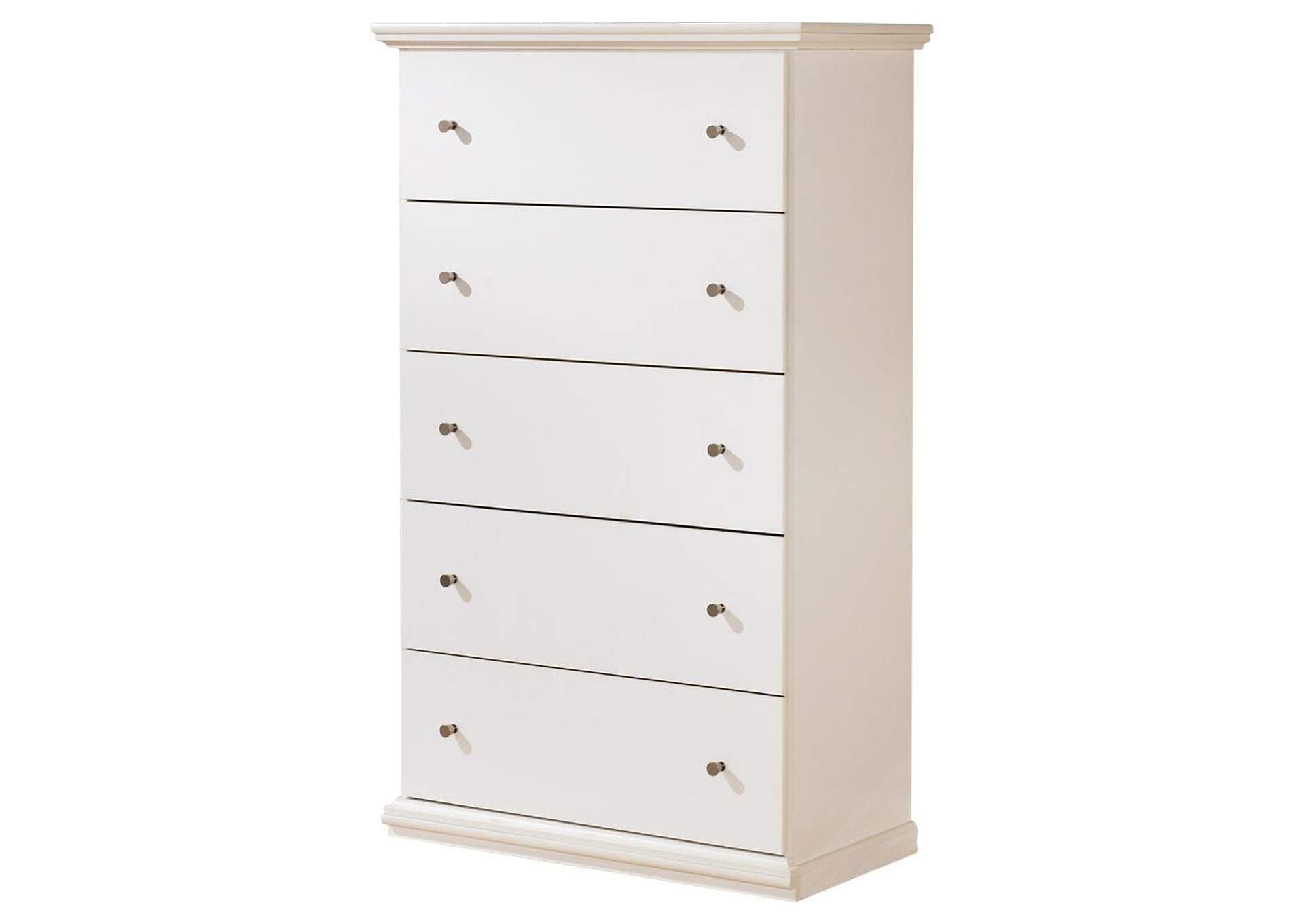 Bostwick Shoals Twin Panel Bed, Dresser, Mirror, Chest and 2 Nightstands