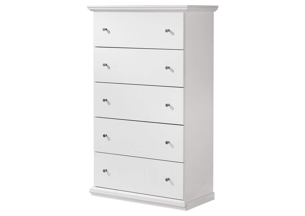 Bostwick Shoals Queen Panel Bed with Mirrored Dresser and Chest