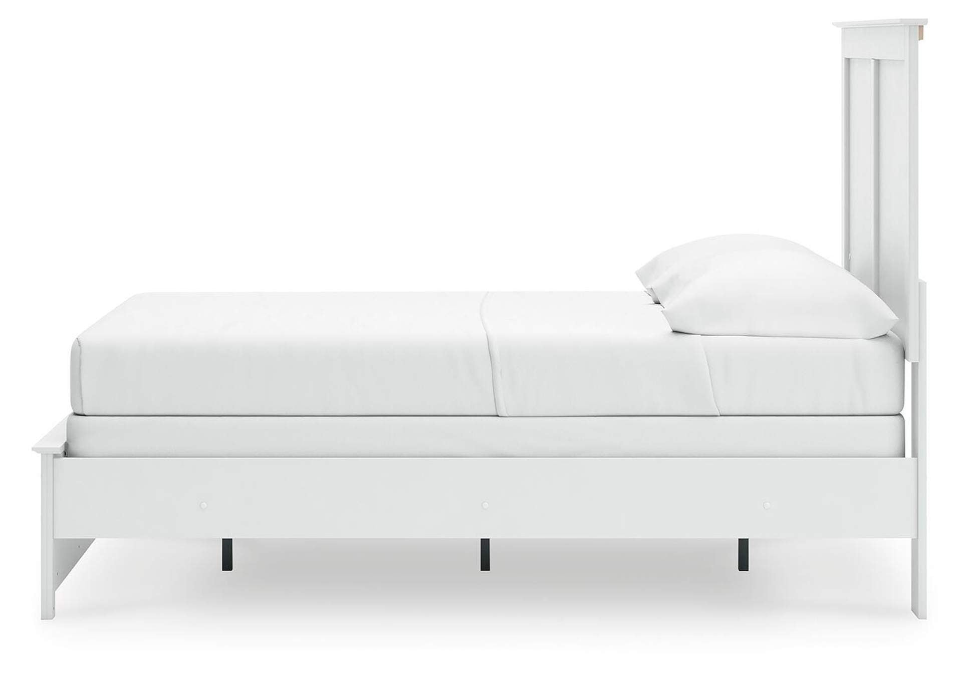 Bostwick Shoals Full Panel Bed and Dresser side view