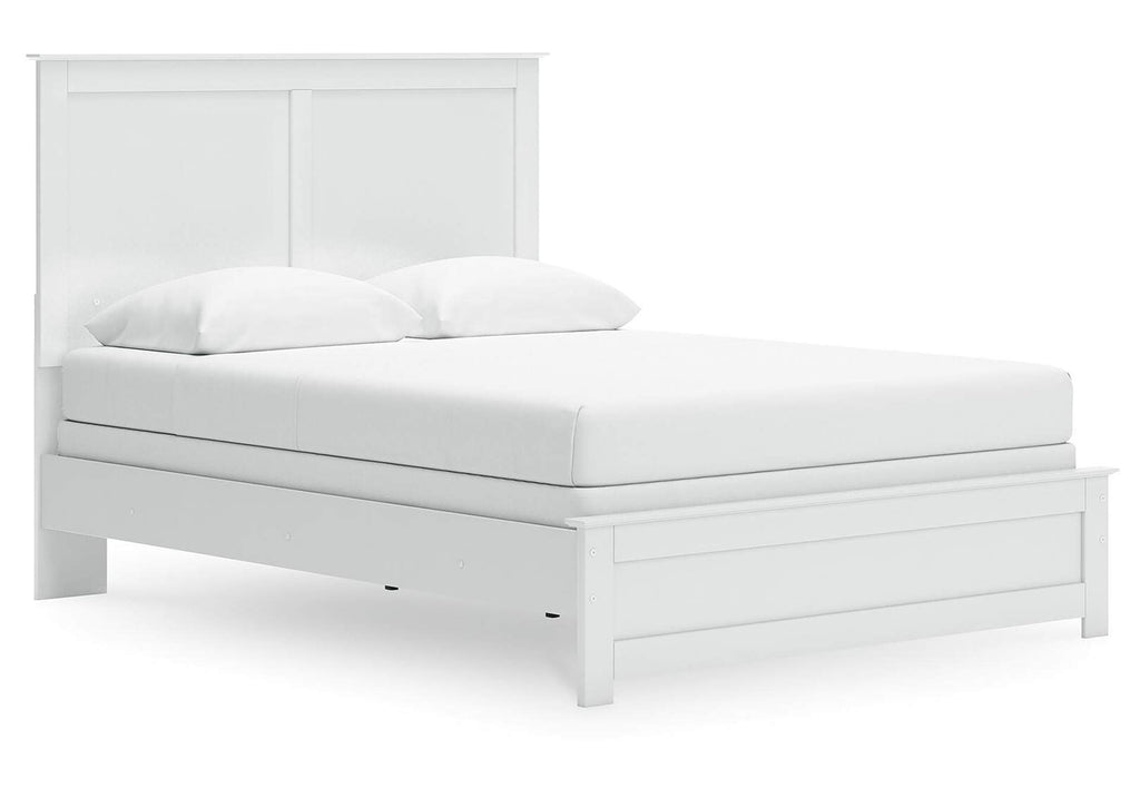Bostwick Shoals Queen Panel Bed, Dresser, Mirror, Chest and 2 Nightstands angled view