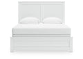 Bostwick Shoals Queen Panel Bed with Mirrored Dresser