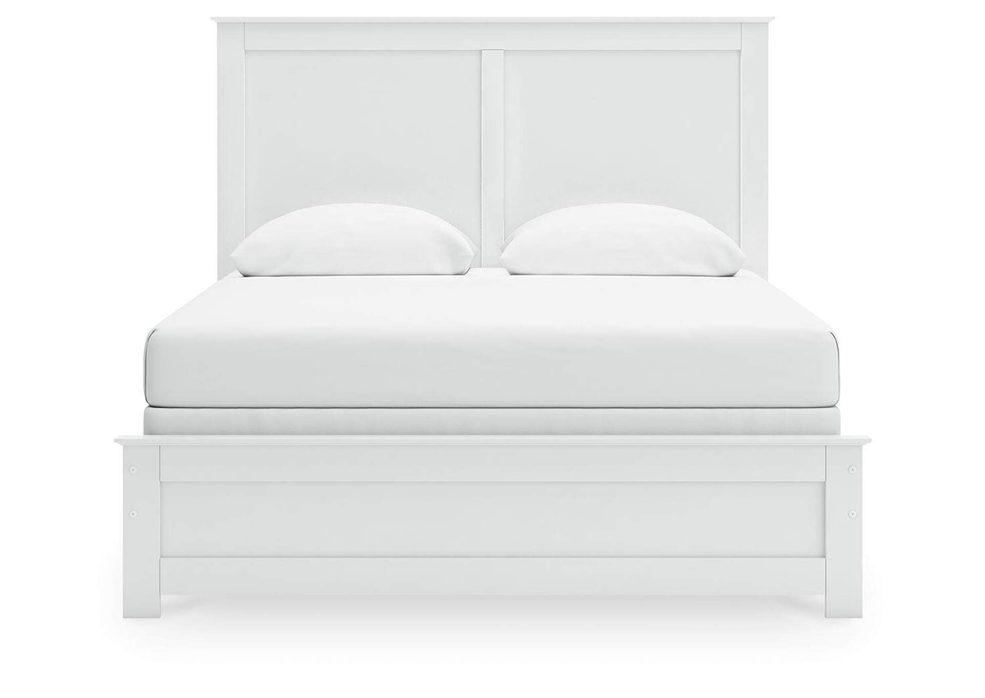 Bostwick Shoals Queen Panel Bed with Mirrored Dresser