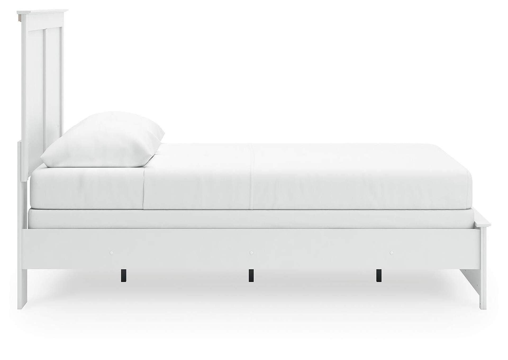 Bostwick Shoals Queen Panel Bed, Dresser, Mirror and 2 Nightstands side view