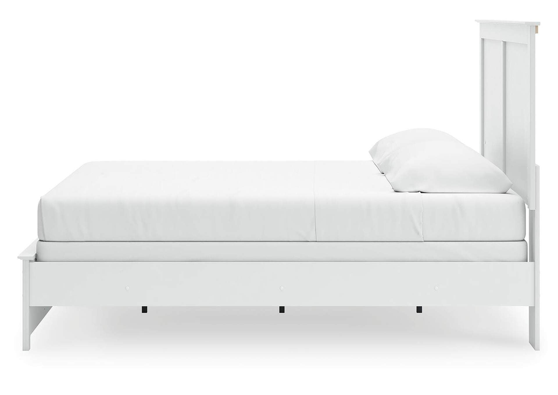Bostwick Shoals King Panel Bed, Dresser, Mirror and 2 Nightstands side view