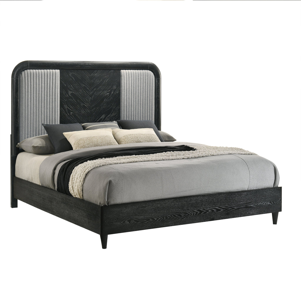 Skyline Queen Bed - Onyx