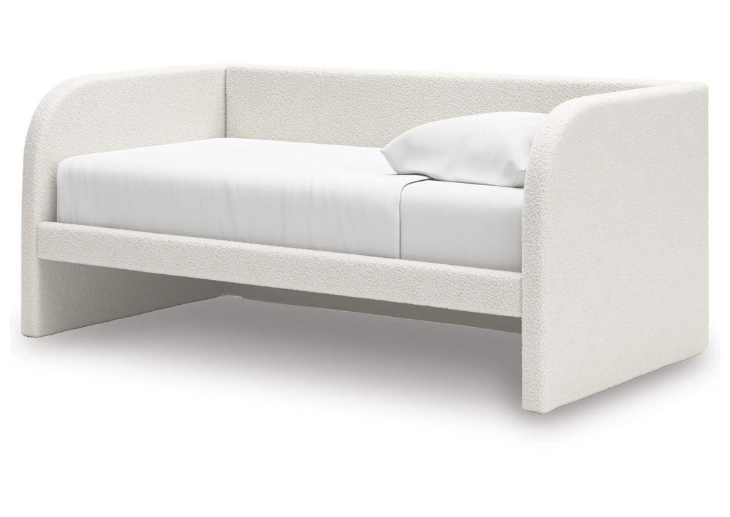 Arloster Twin Upholstered Day Bed angled view