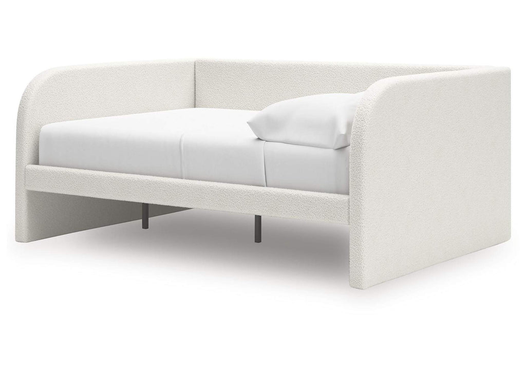 Arloster Full Upholstered Day Bed angled view