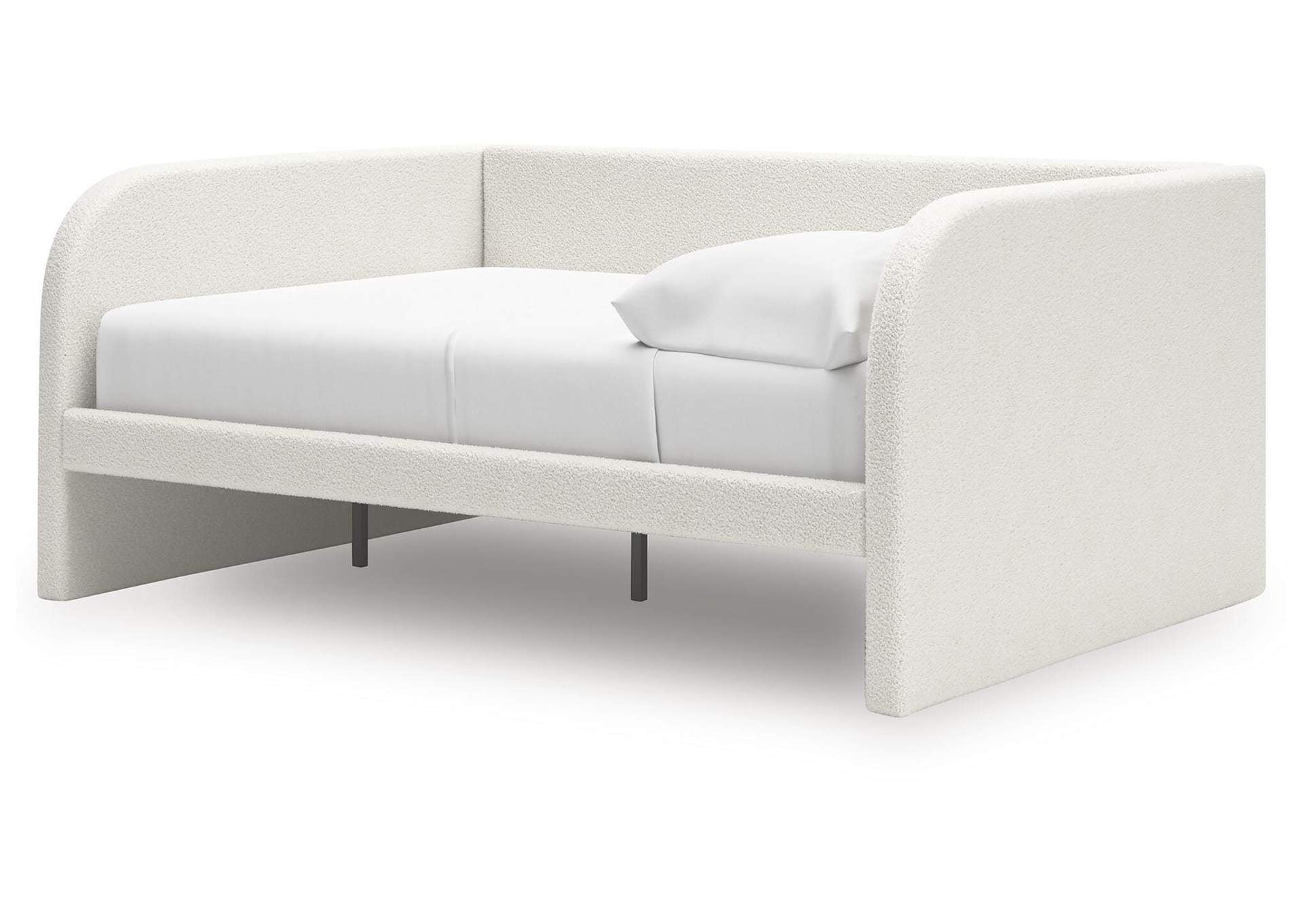Arloster Full Upholstered Day Bed angled view