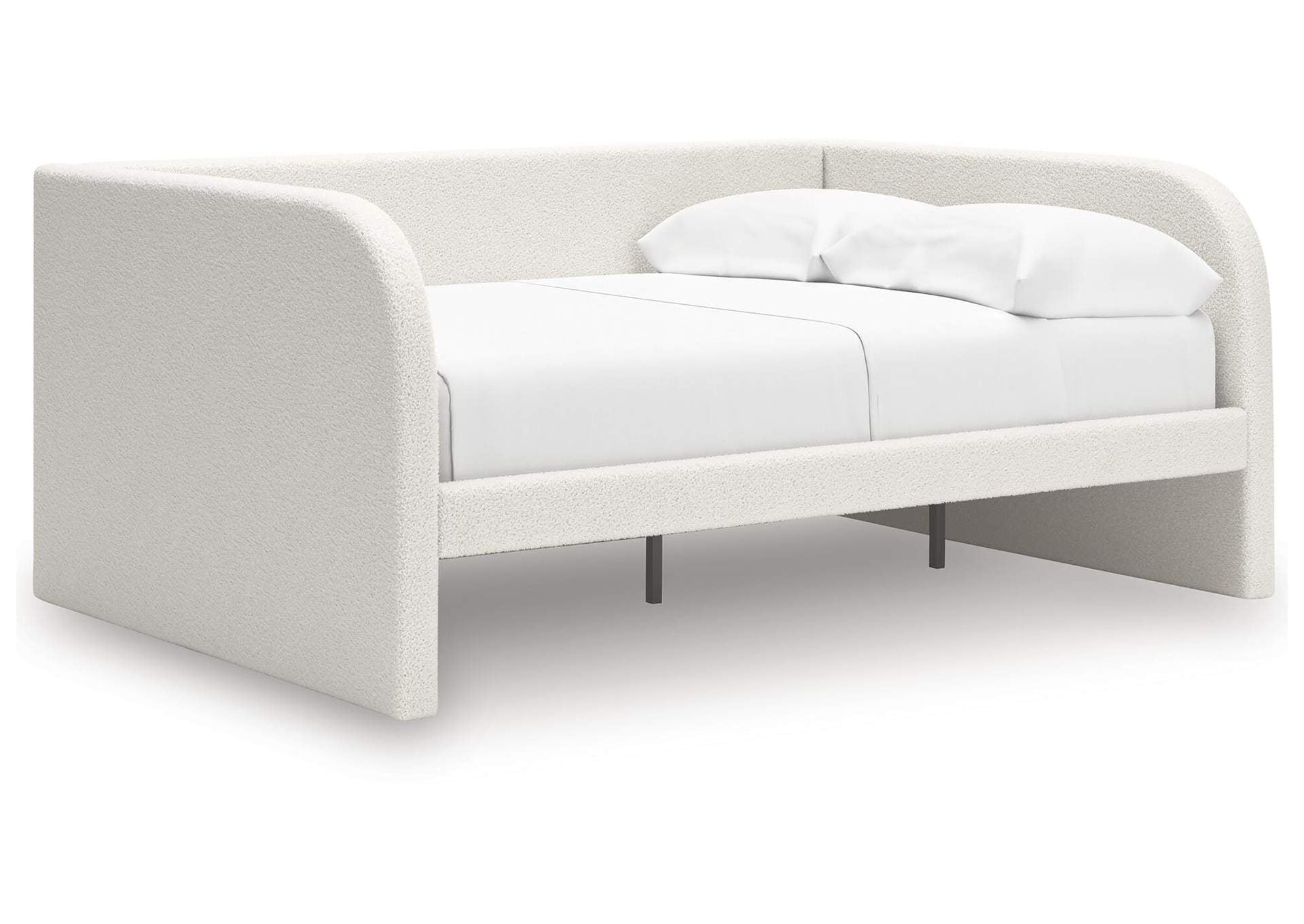 Arloster Full Upholstered Day Bed angled view
