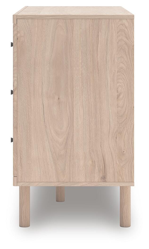 Arloster Dresser in Tan, alternate side view