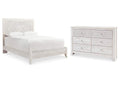 Paxberry Queen Panel Bed with Dresser