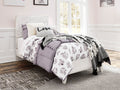 Paxberry Twin Panel Bed in Whitewash