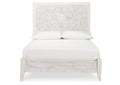 Paxberry Full Panel Bed with Nightstand