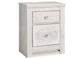 Paxberry Twin Panel Bed with Nightstand