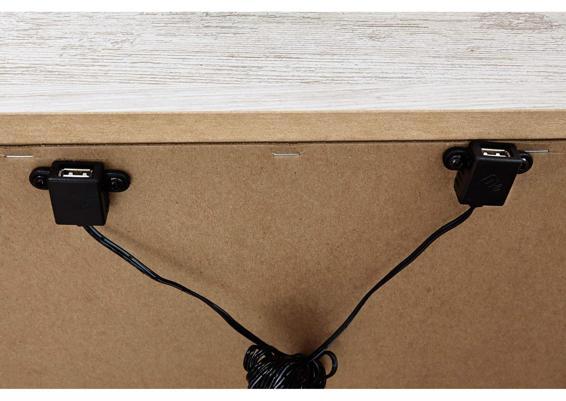 Paxberry Twin Panel Bed with Nightstand