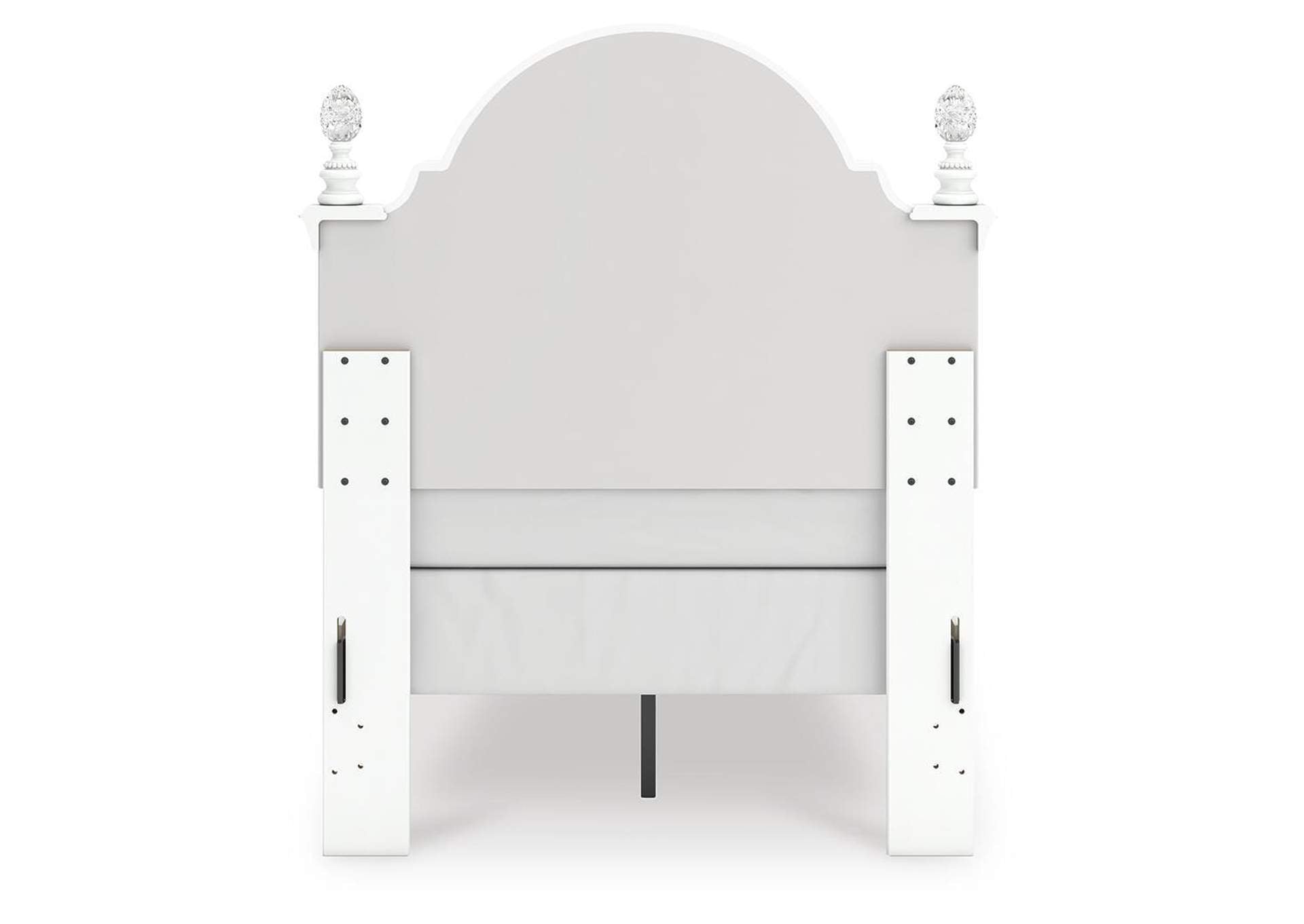 Kozlani Twin Upholstered Panel Bed
