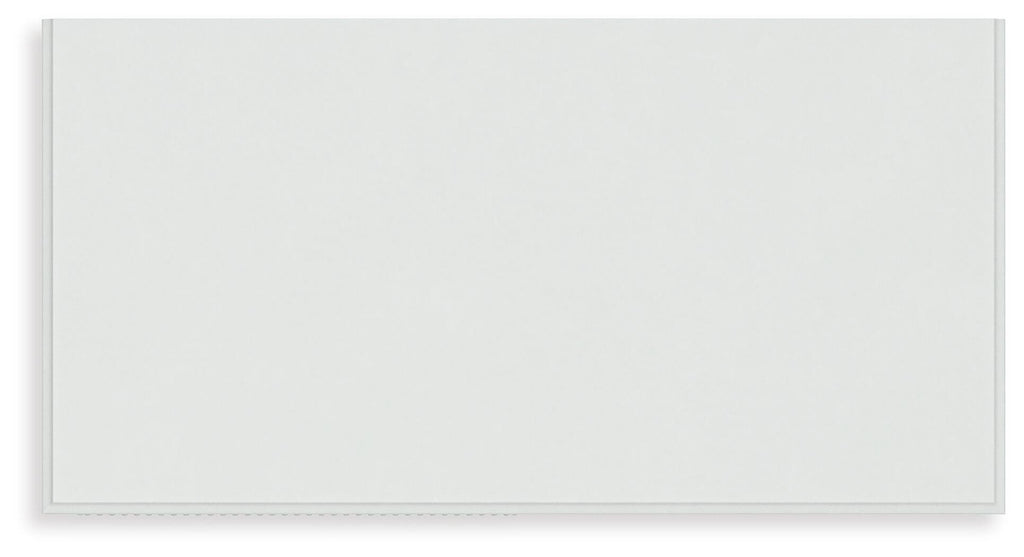 Kozlani Dressing Chest in White, top view