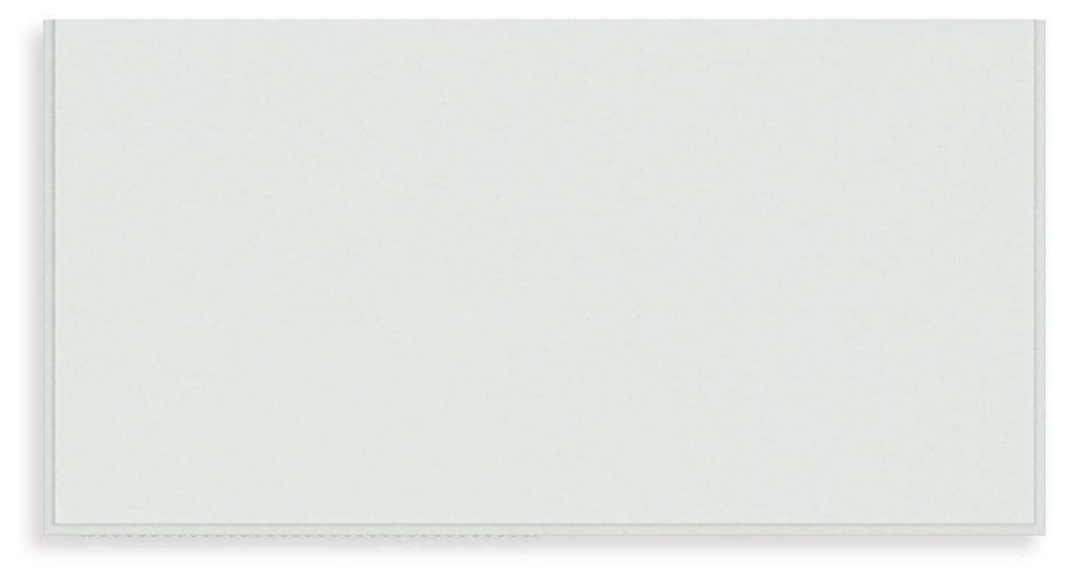 Kozlani Dressing Chest in White, top view