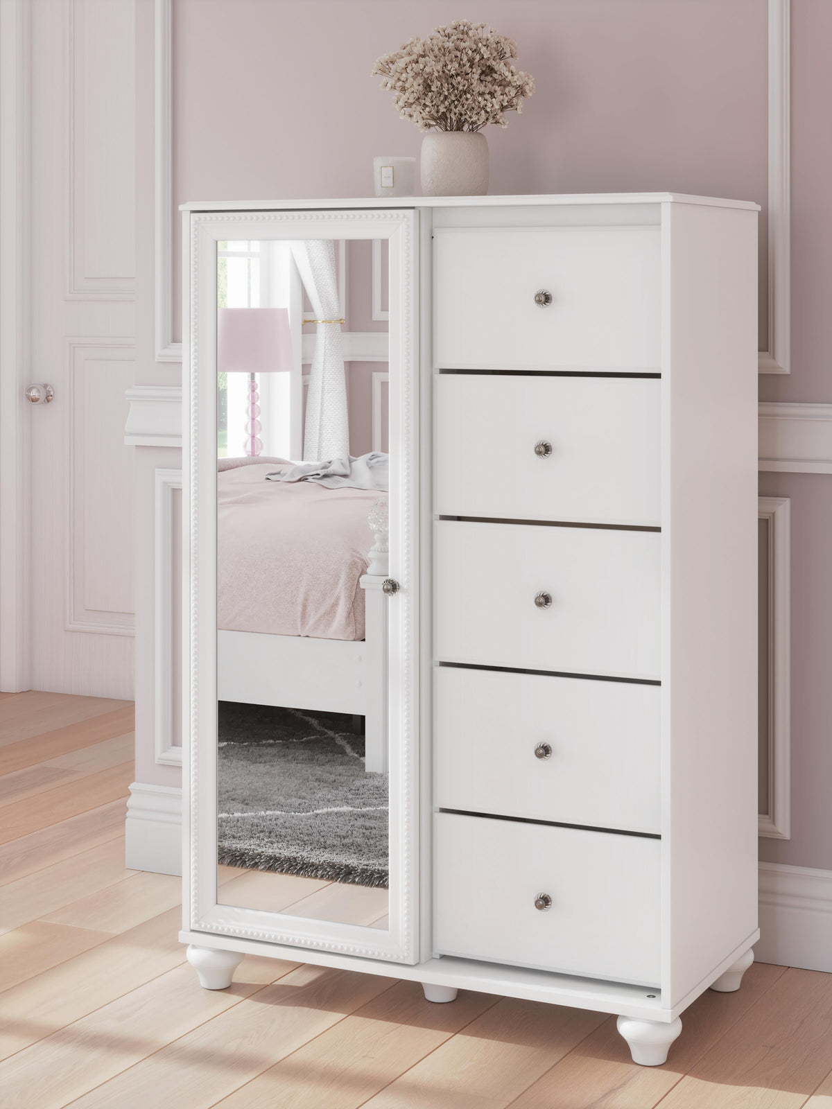 Kozlani Dressing Chest in White, alternate view 3