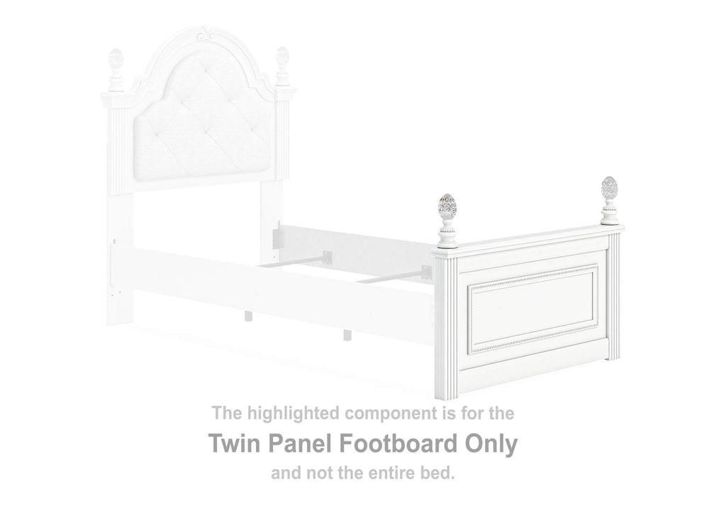Kozlani Twin Upholstered Panel Bed