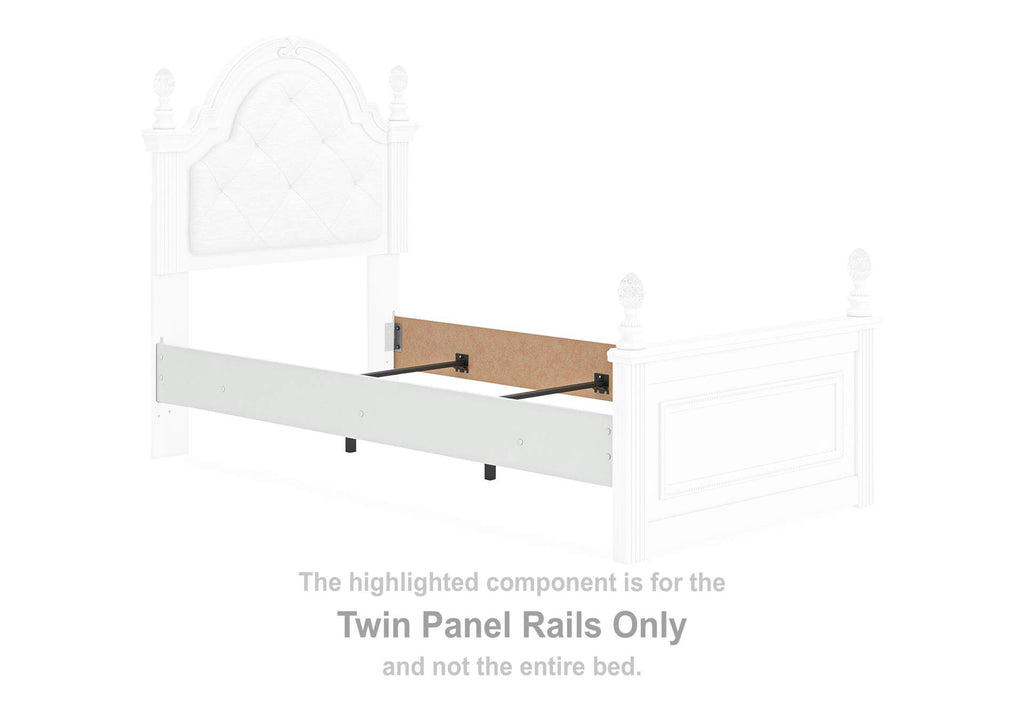 Kozlani Twin Upholstered Panel Bed