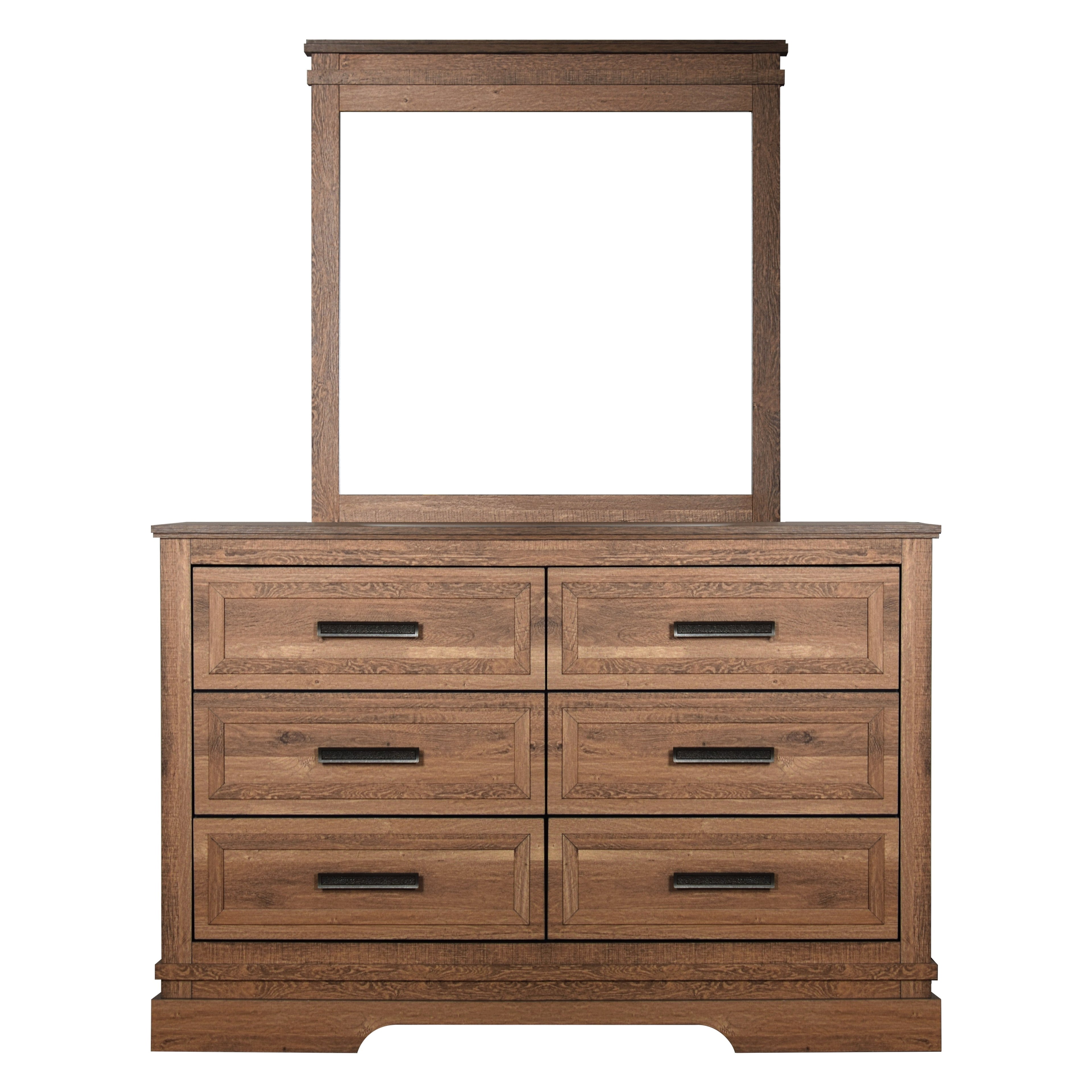 Coventry Hall Mirror-Pecan