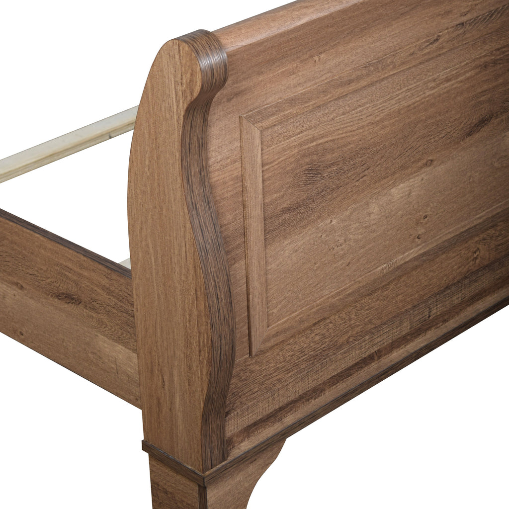 Coventry Hall Hb, Fb King Bed - Pecan