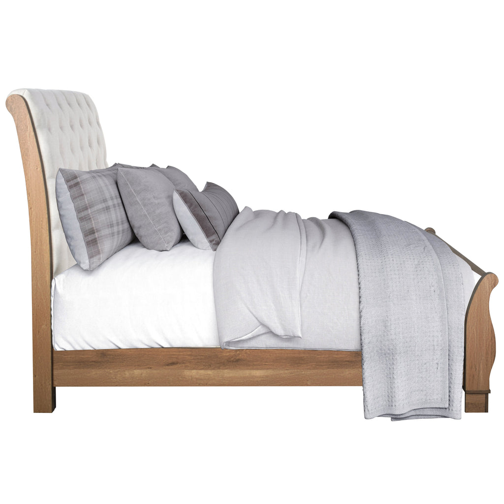 Coventry Hall Hb, Fb Cal King Bed - Pecan