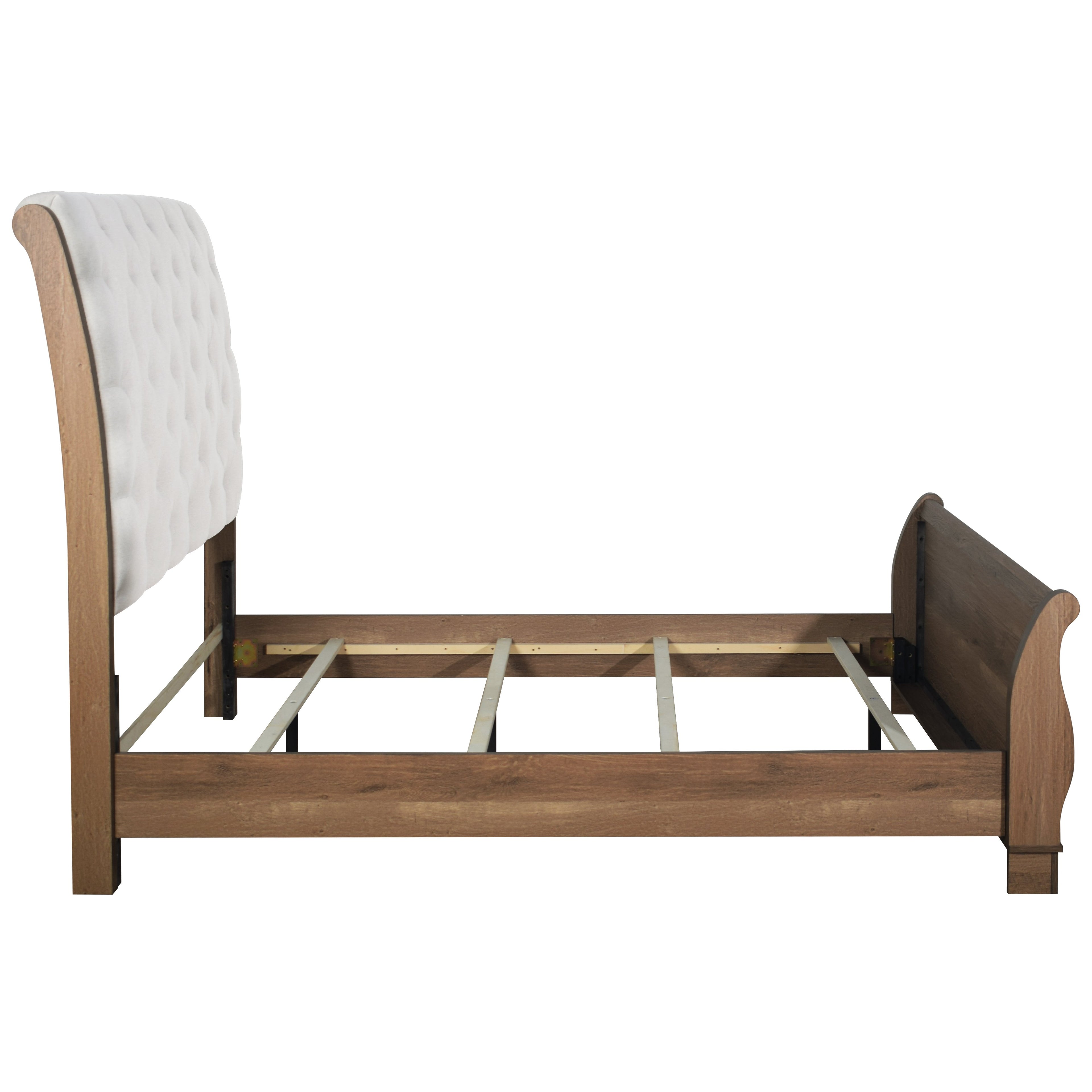 Coventry Hall Hb, Fb Cal King Bed - Pecan