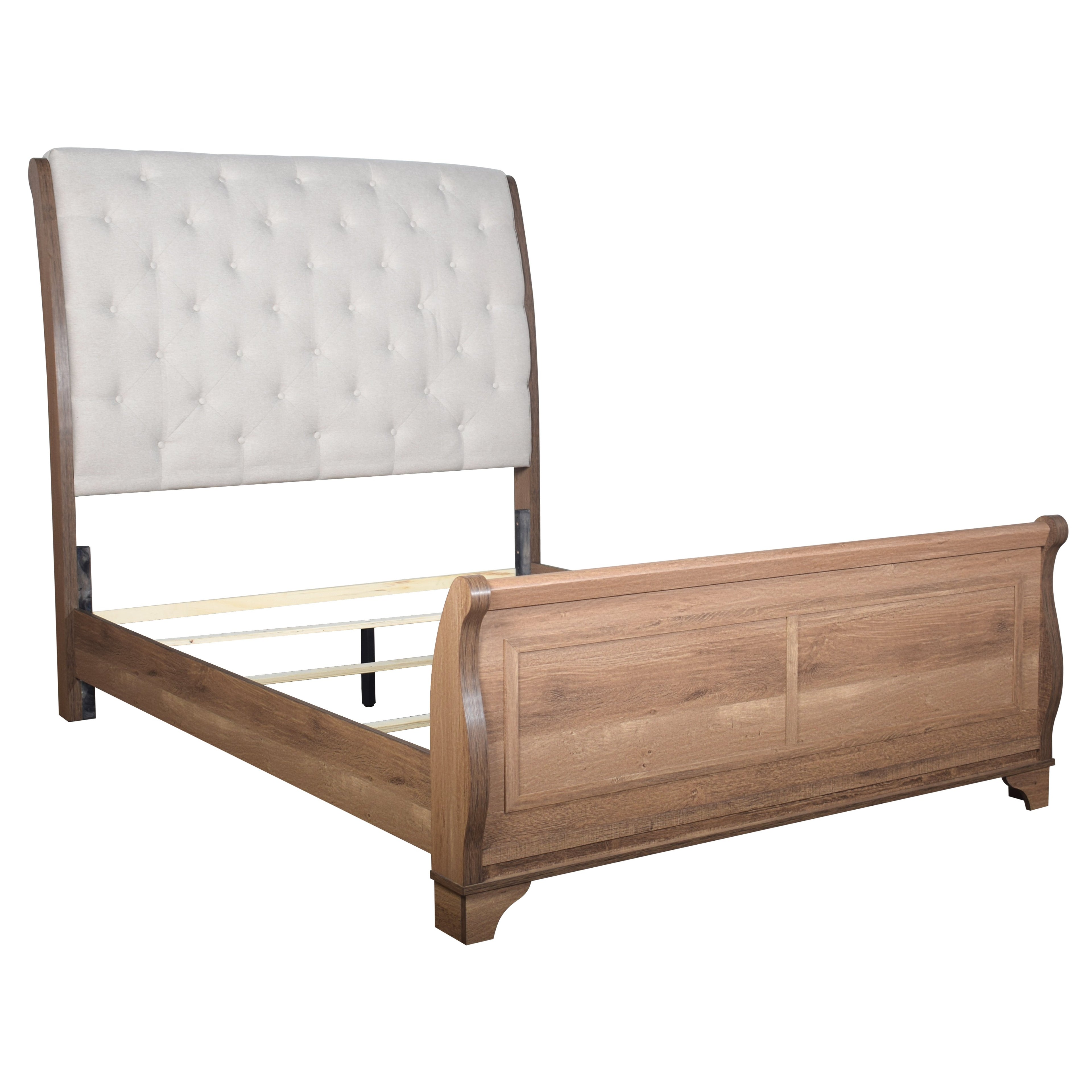 Coventry Hall Hb, Fb King Bed - Pecan