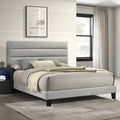 Asher Hb, Fb Cal King Bed - Smoke