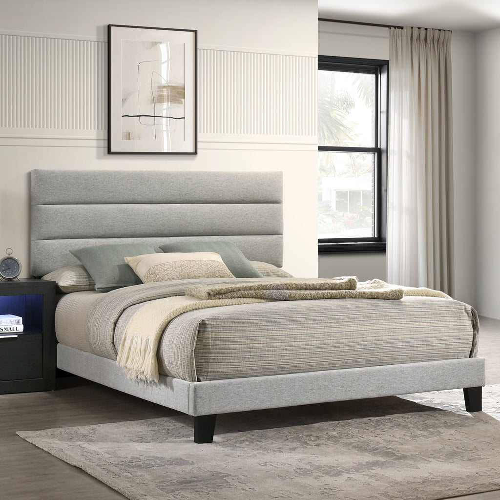 Asher Hb, Fb Queen Bed - Smoke