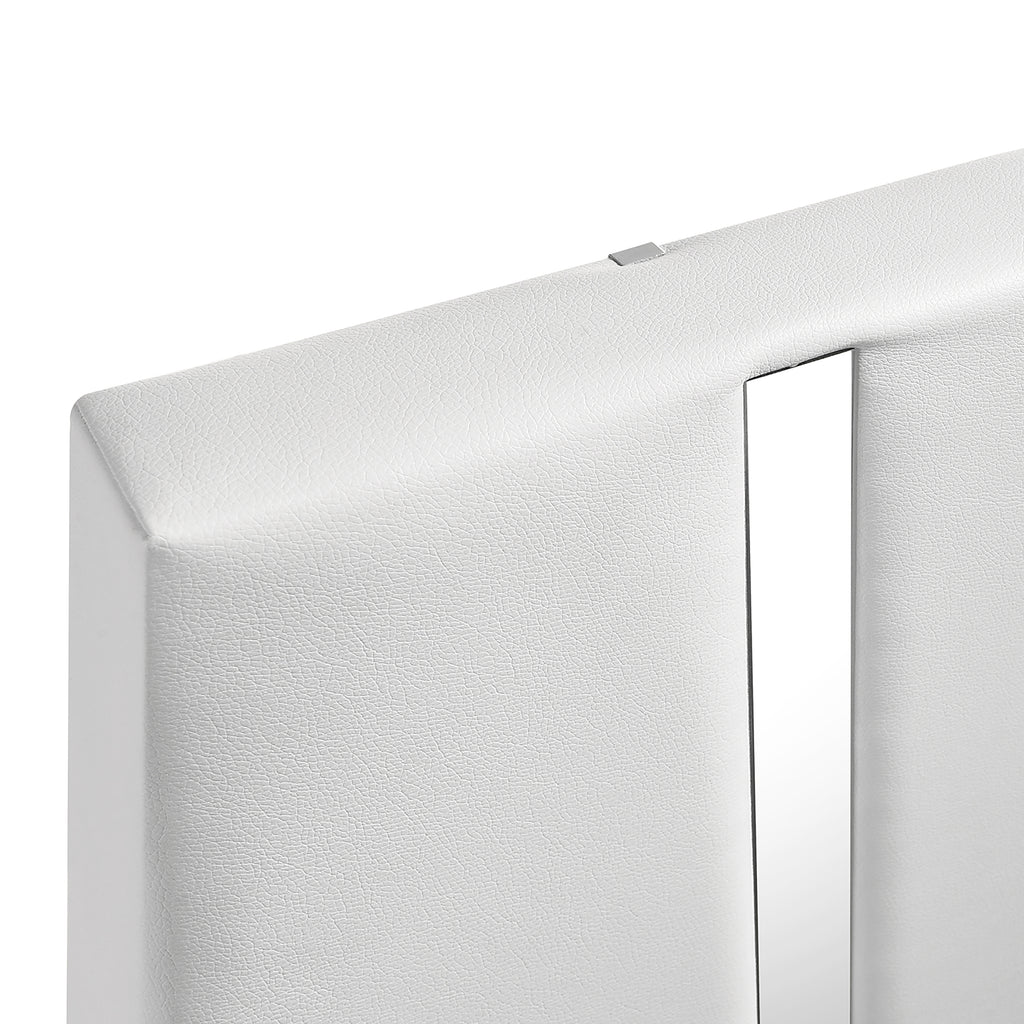 Europa King Bed - White