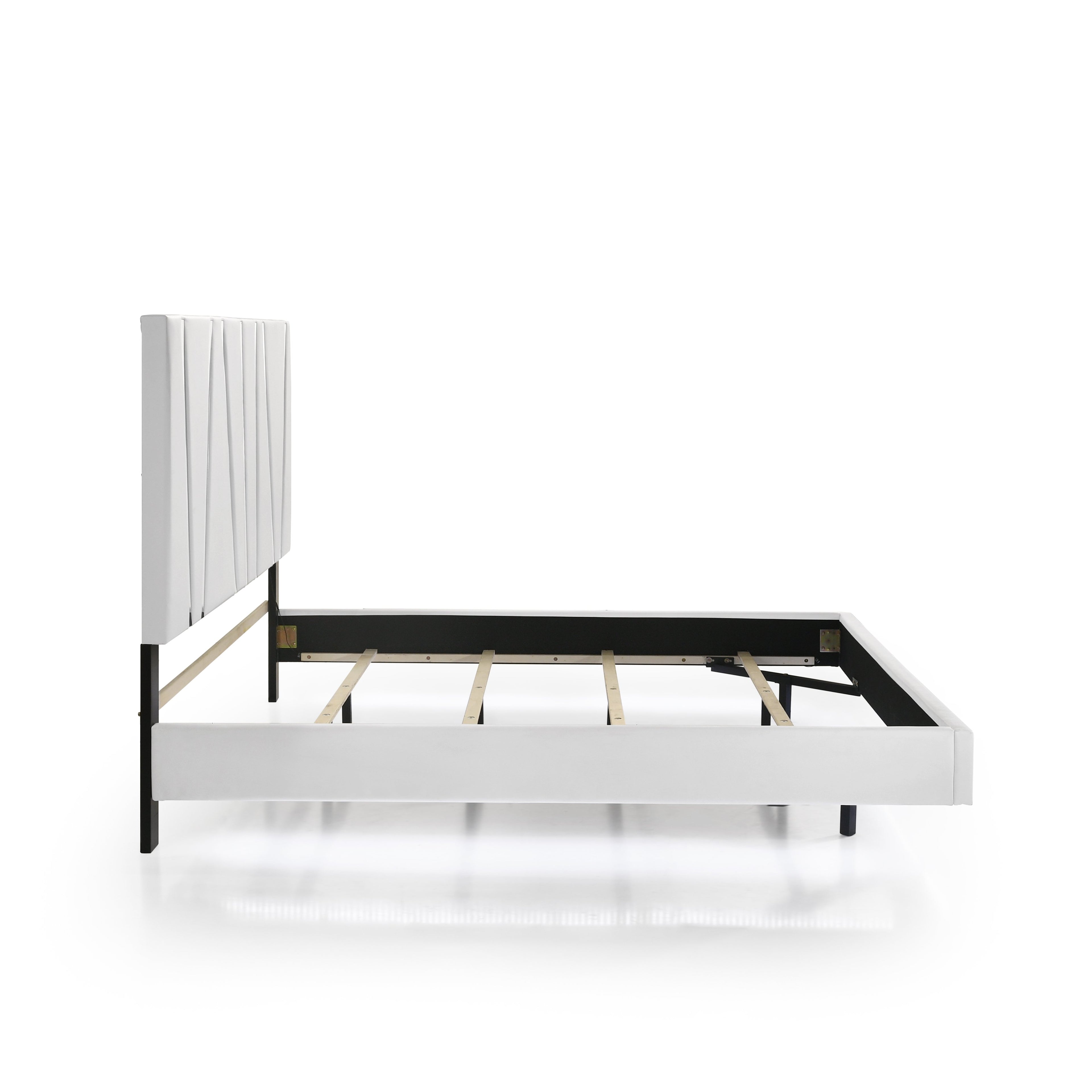 Europa King Bed - White