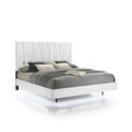 Europa Queen Bed - White