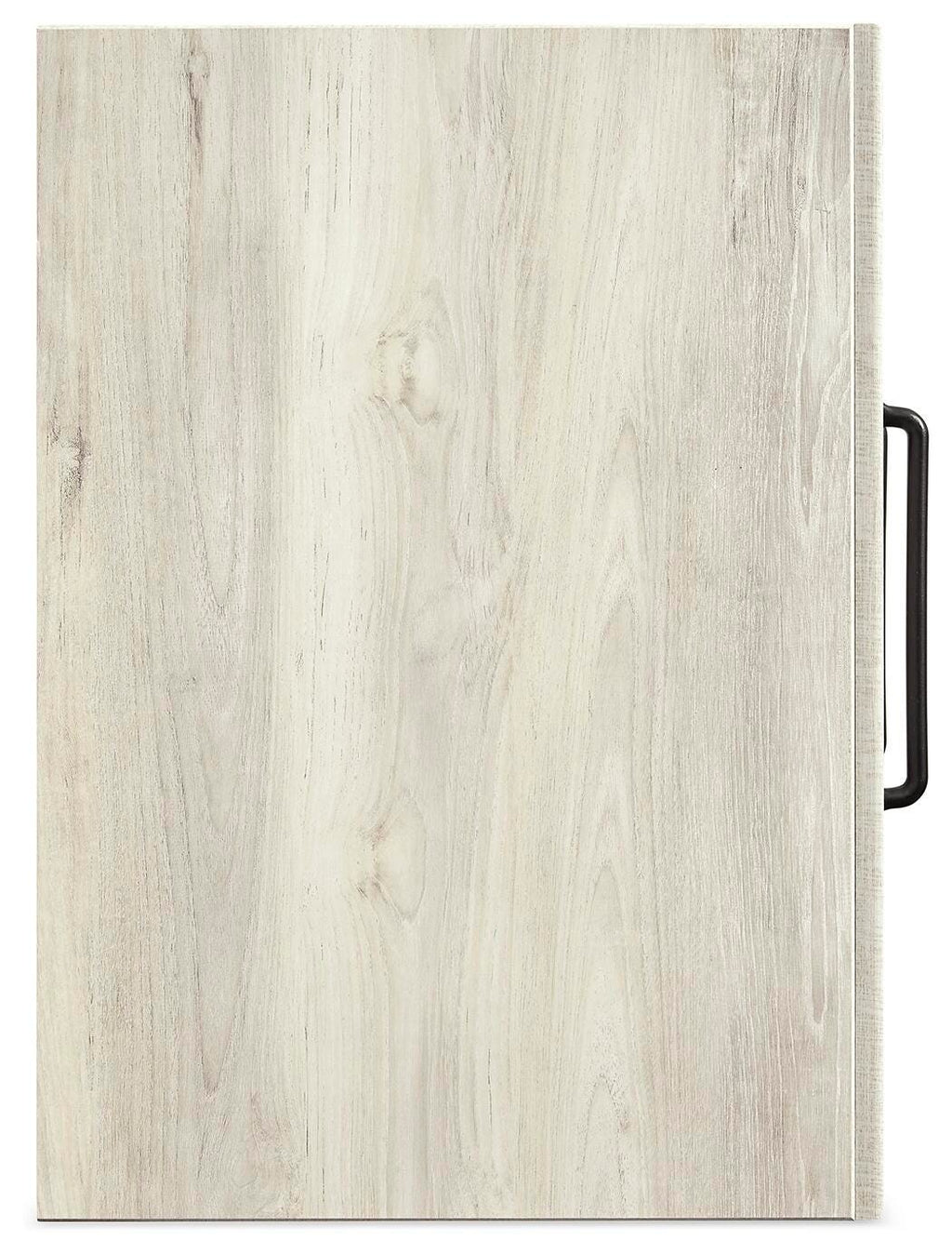 Cambeck Narrow Chest of Drawers in Whitewash, top view