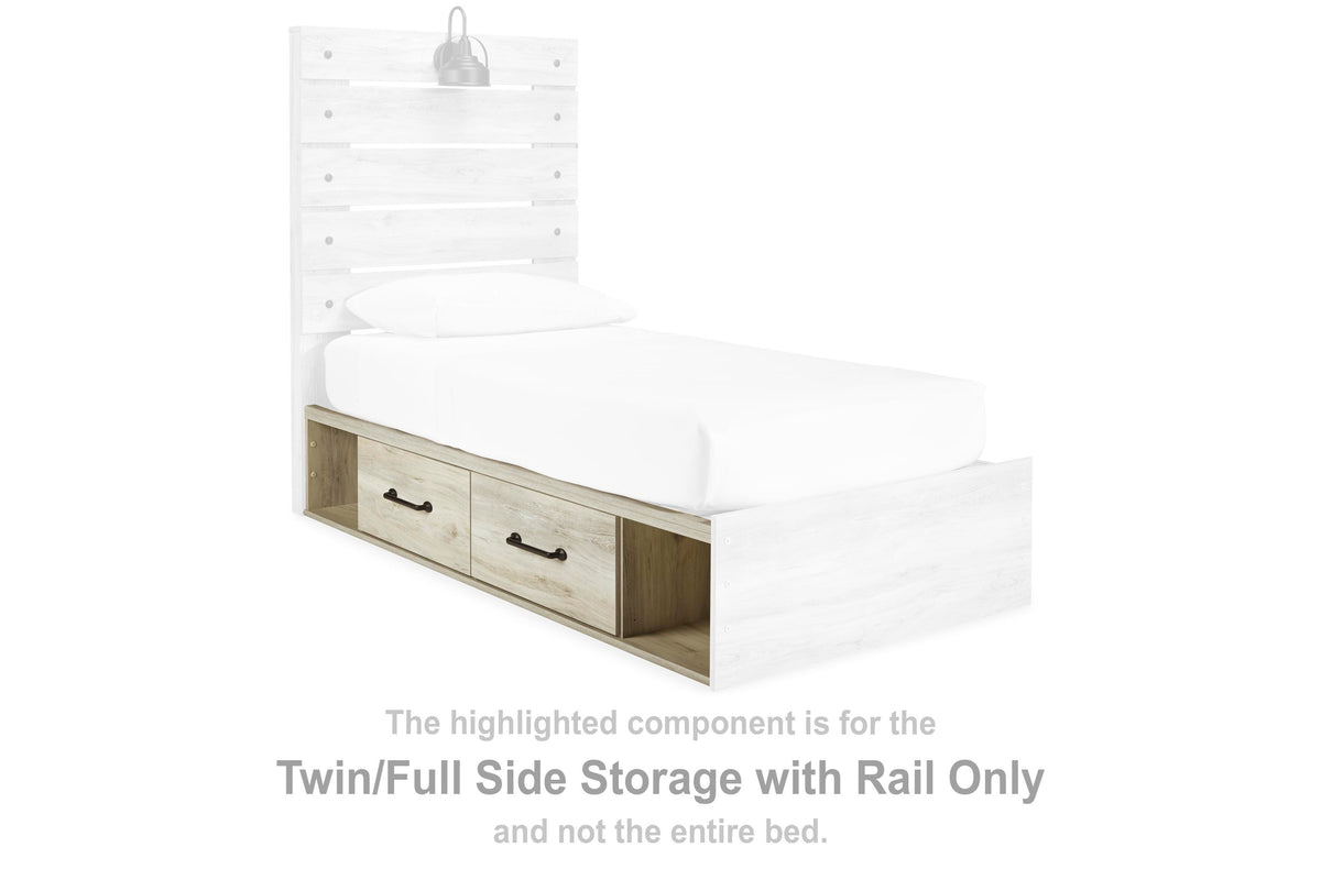 Cambeck Twin Panel Bed with 2 Storage Drawers - image 14