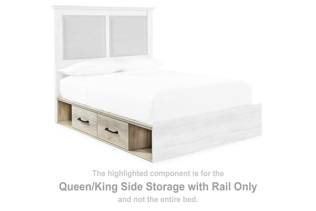 Cambeck King Panel Bed with 2 Storage Drawers - image 12