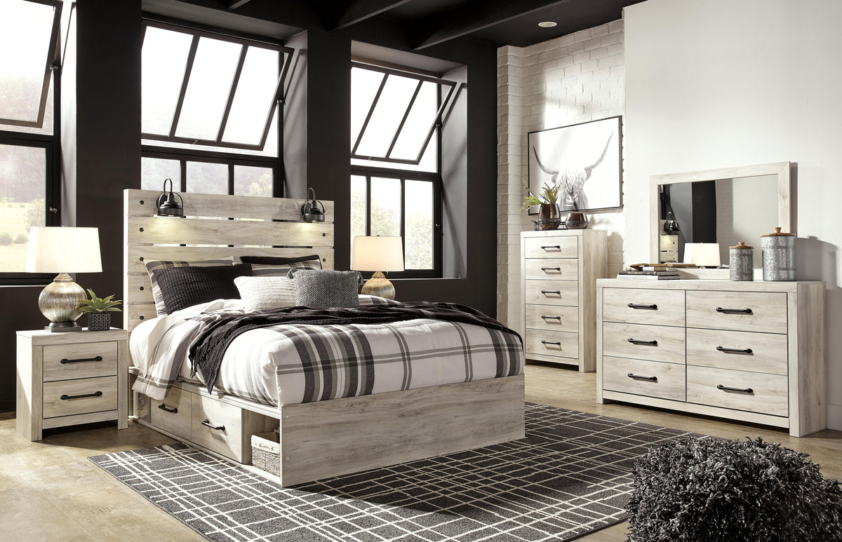 Cambeck Queen Panel Bed with 4 Storage Drawers - image 6