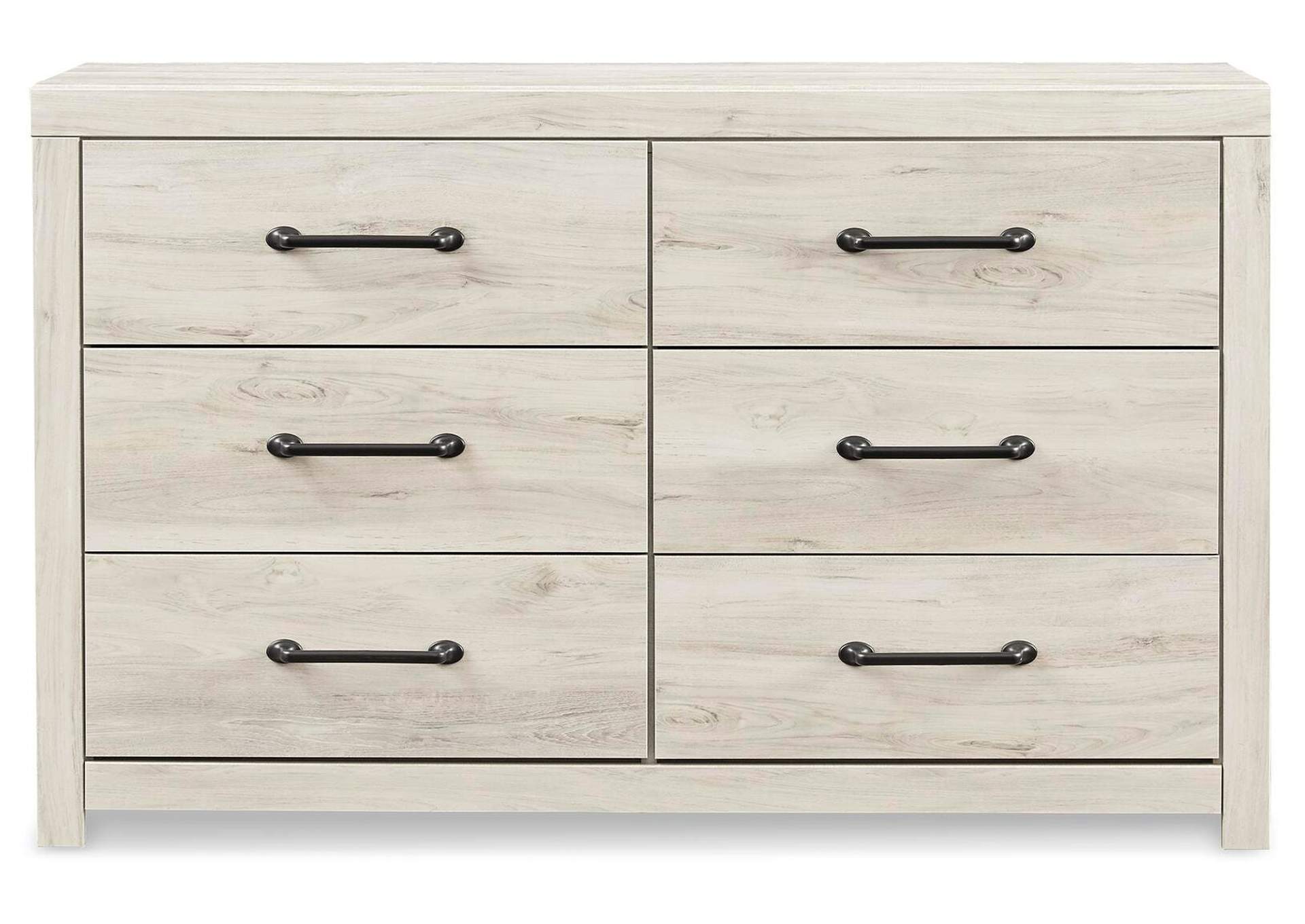 Cambeck Queen Panel Bed with 4 Storage Drawers with Dresser