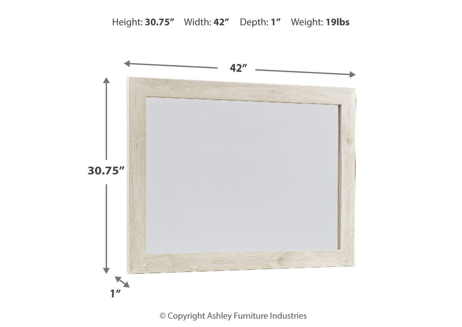 Cambeck Bedroom Mirror dimensions