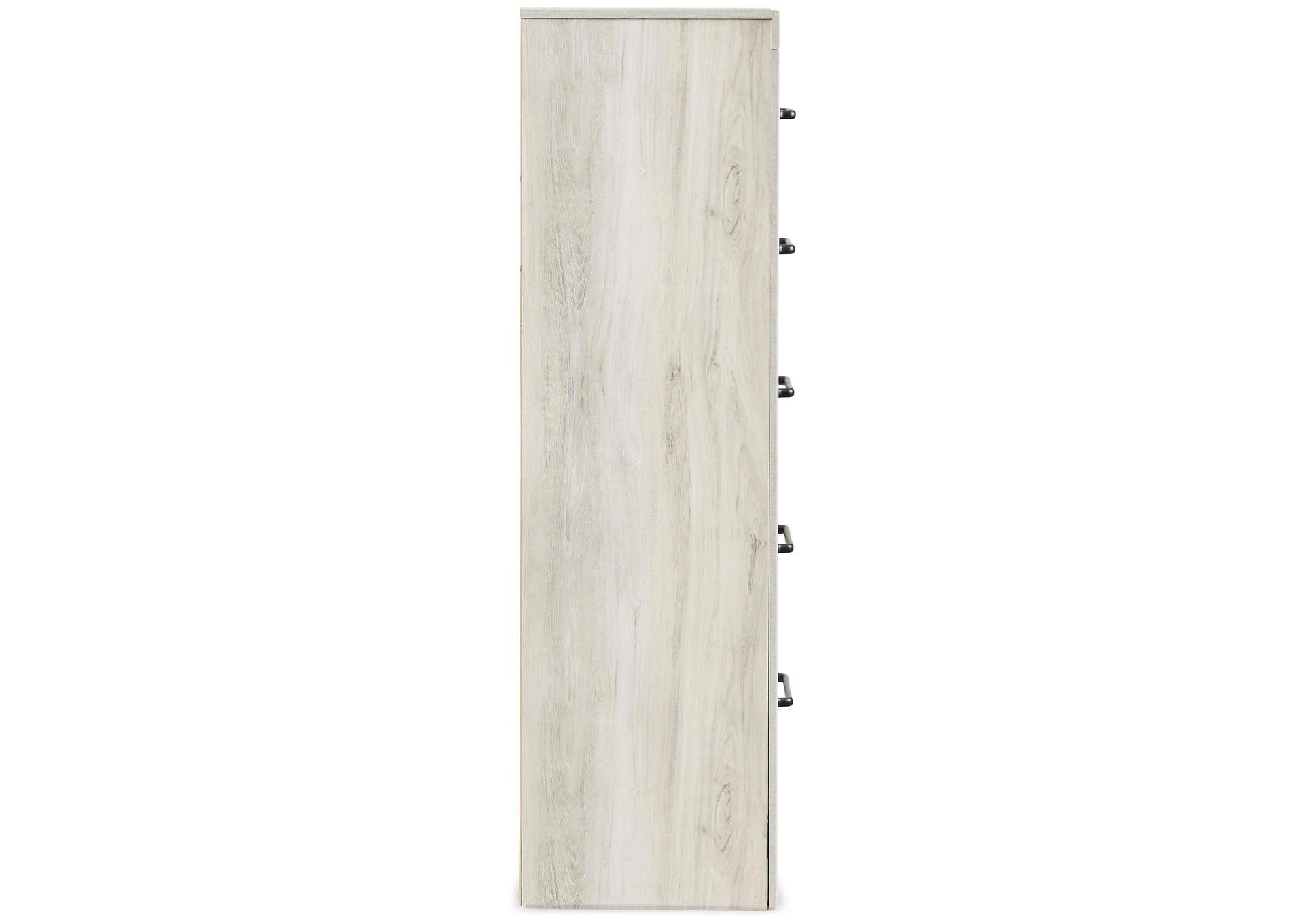 Cambeck King Panel Bed with Chest and Nightstand side view