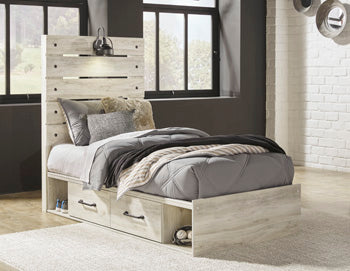 Cambeck Twin Panel Bed with 2 Storage Drawers - image 1