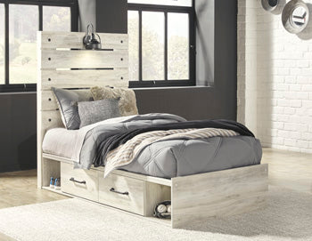 Cambeck Twin Panel Bed with 4 Storage Drawers - image 1