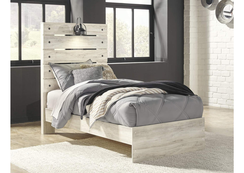 Cambeck Twin Panel Bed with Dresser