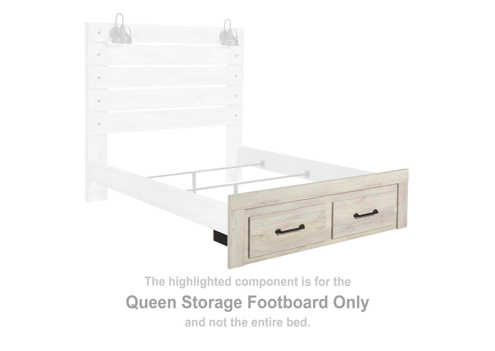 Cambeck Queen Panel Storage Bed