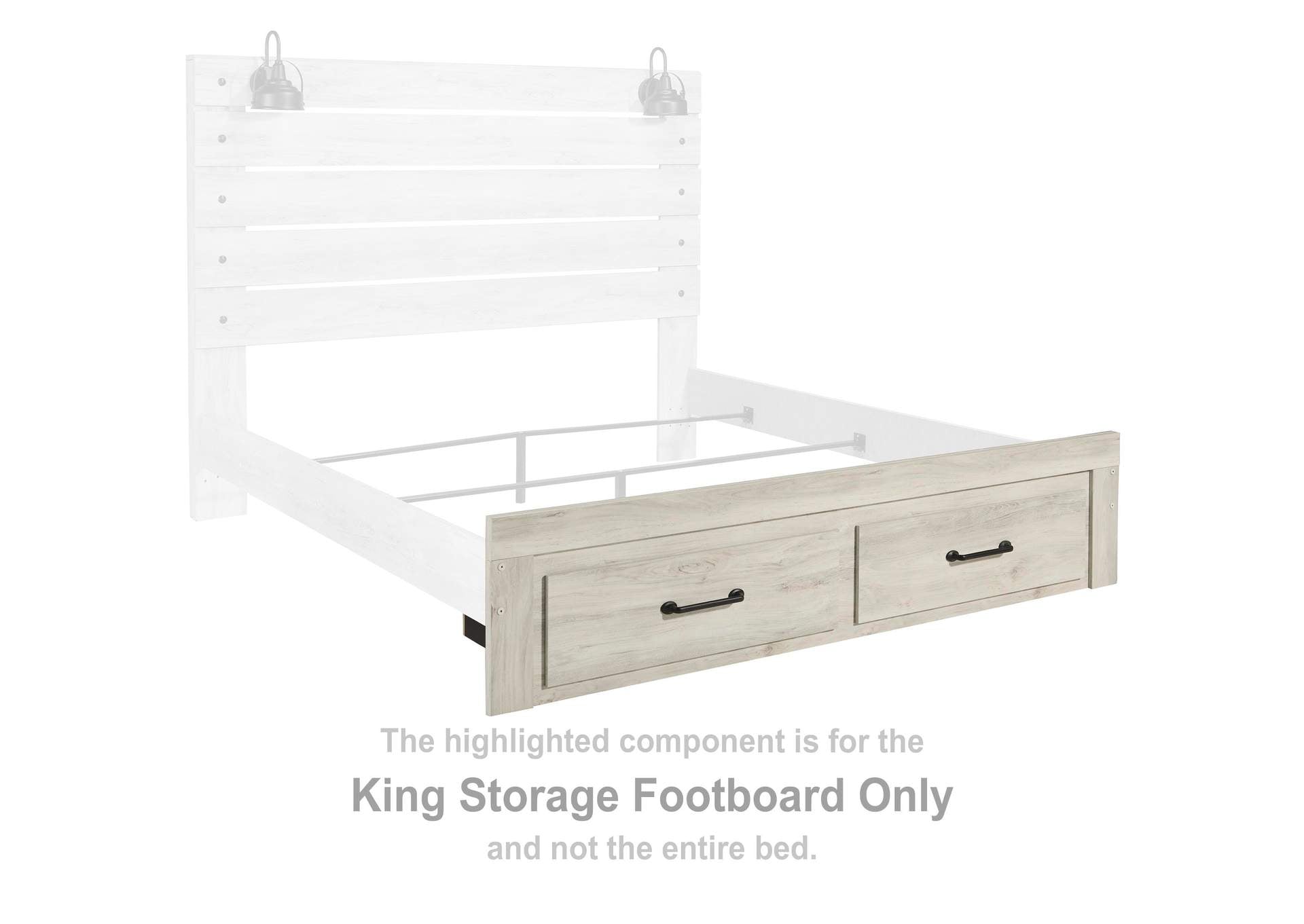 Cambeck King Panel Storage Bed