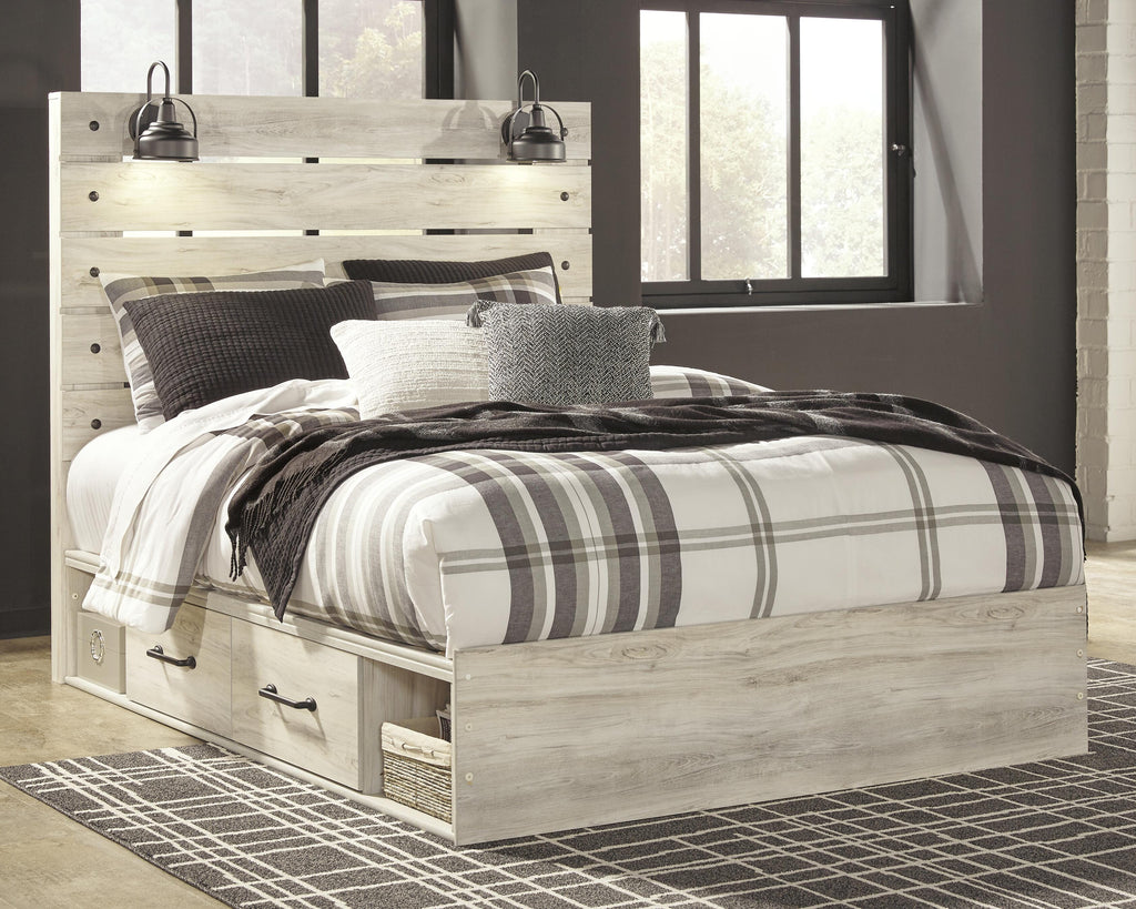 Cambeck Queen Panel Bed with 2 Storage Drawers - image 2